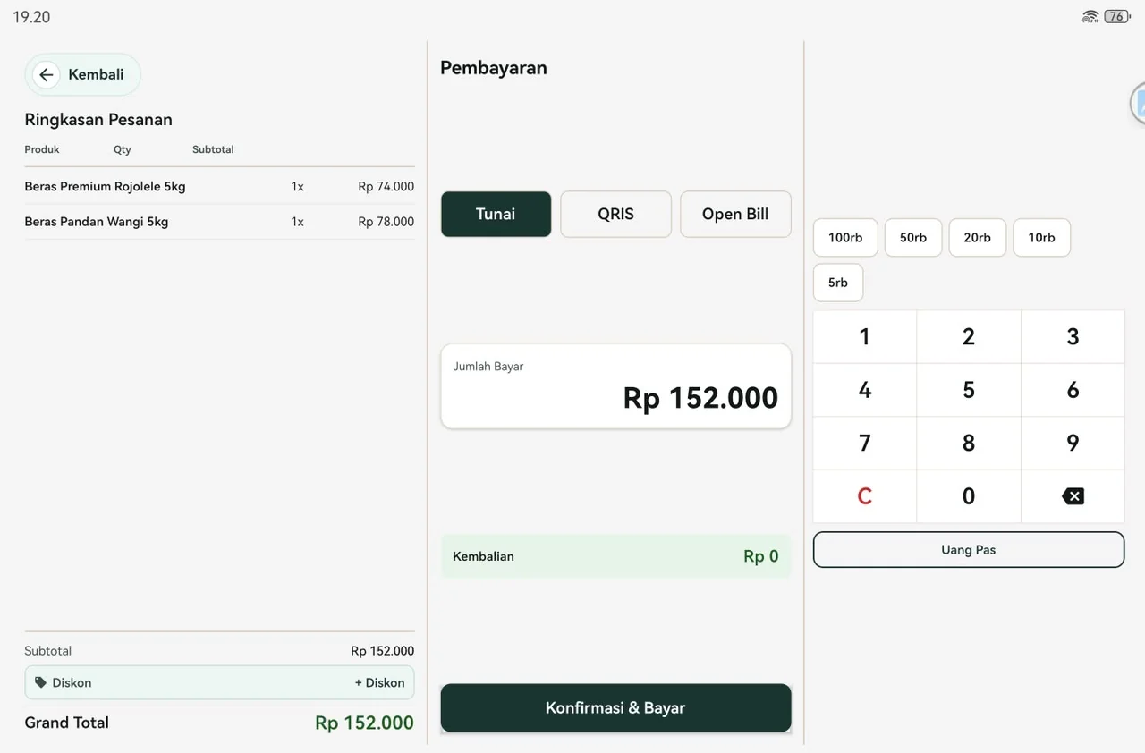 Multi-Metode Pembayaran